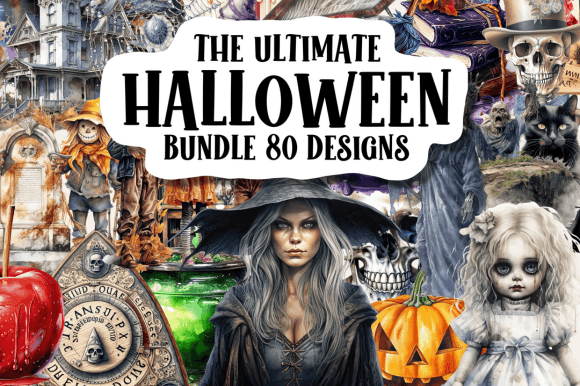 Big Watercolor Halloween Clipart Bundle – A Practical Review for Digital Sellers
