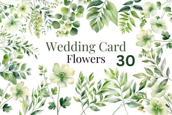 Green Wedding Watercolor Flowers Bundle: A Designer’s Honest Review