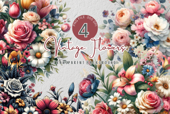 Watercolor Flowers & Floral Illustrations for Content Publishers